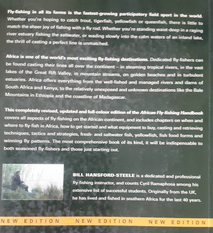 African Fly Fishing Handbook by Bill Hansford Steele **New Edition **