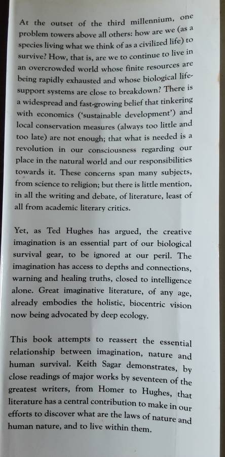 Literature and the Crime Against Nature from Homer to Hughes by Keith Sagar
