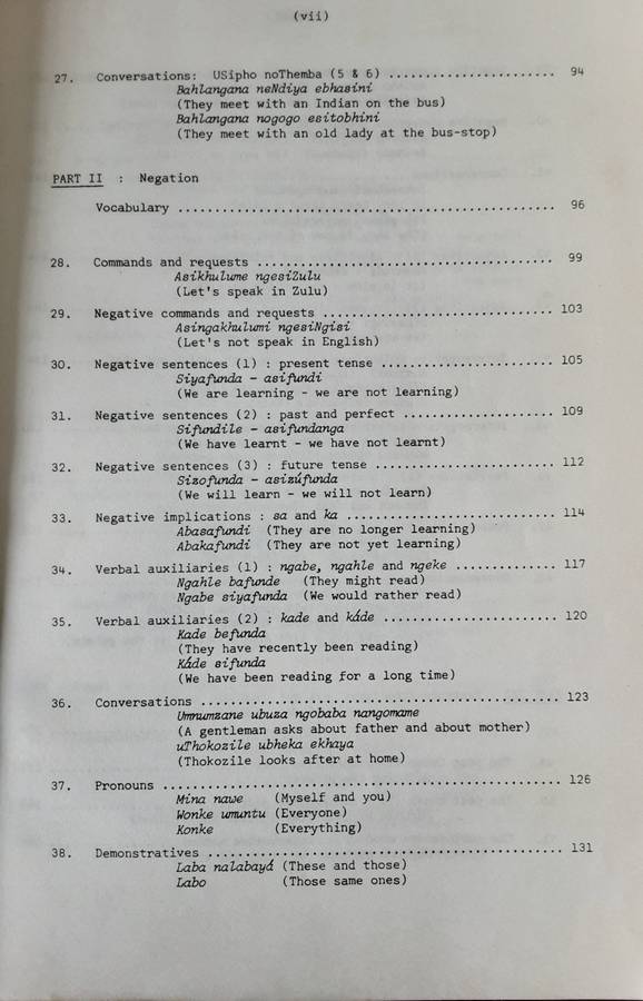 Zulu A Comprehensive Course revised edition  by A T Cope