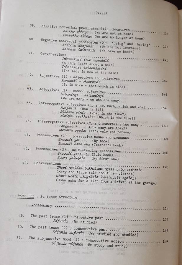 Zulu A Comprehensive Course revised edition  by A T Cope