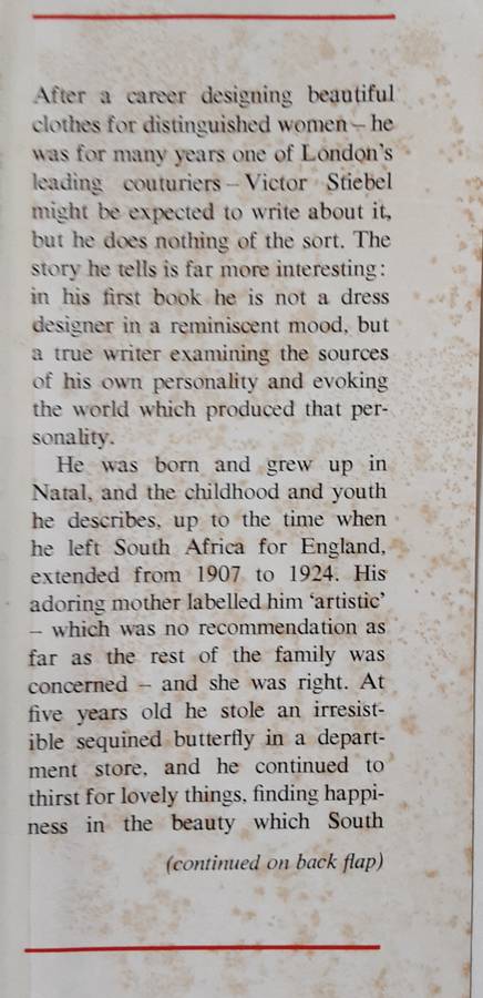 South African Childhood by Victor Stiebel