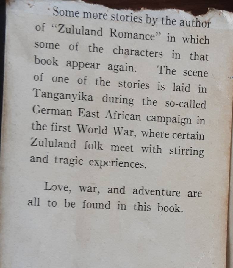 A Square Deal and Other Zululand Stories
