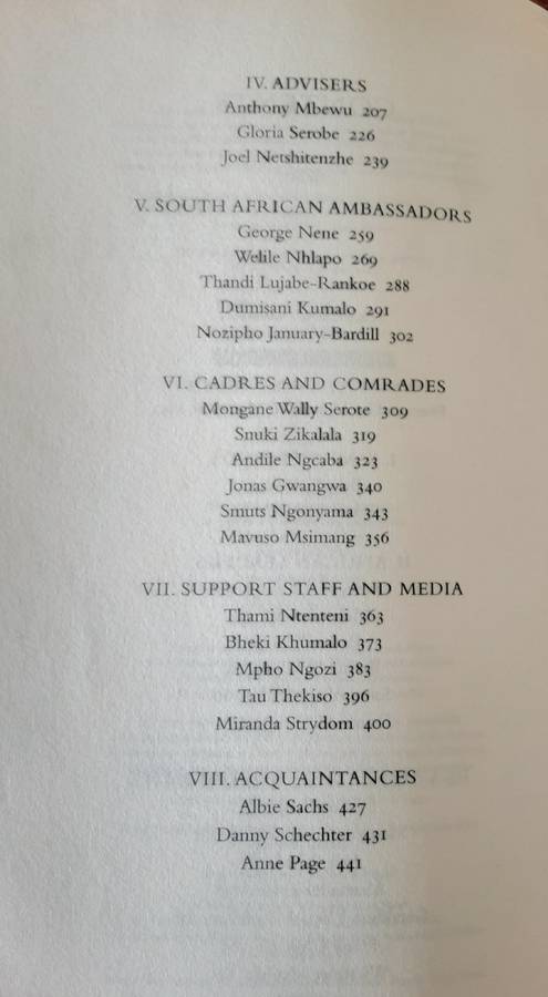 The Thabo Mbeki I Know editedby Sifiso Mxolisi Ndlovu & Miranda Strydom