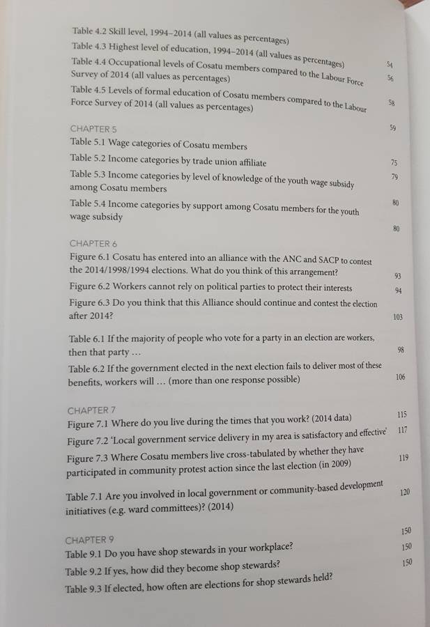 Labour Beyond Cosatu, Mapping the Rupture in South Africa's Labour Landscape by Bezuidenhout & Tsh