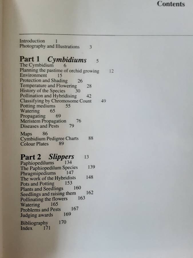 Growing Orchids Cymbidiums and Slippers by J N Rentoul