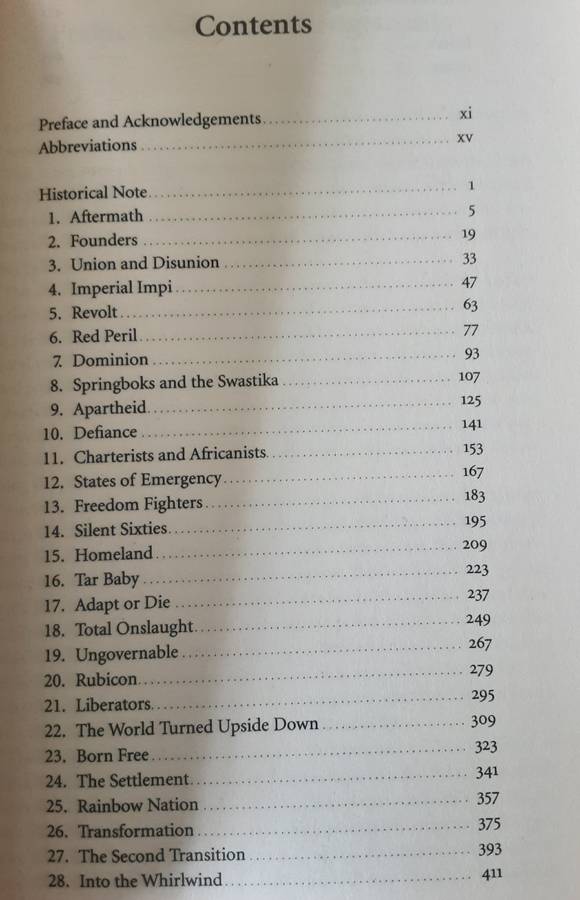 History of South Africa From 1902 to the Present by Thula Simpson