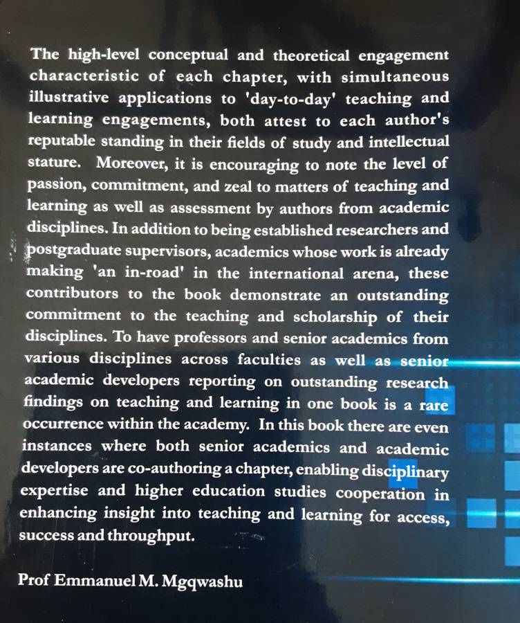 Transformative Pedagogies, A Scholarly Approach to Student Success in Higher Education by J Pool