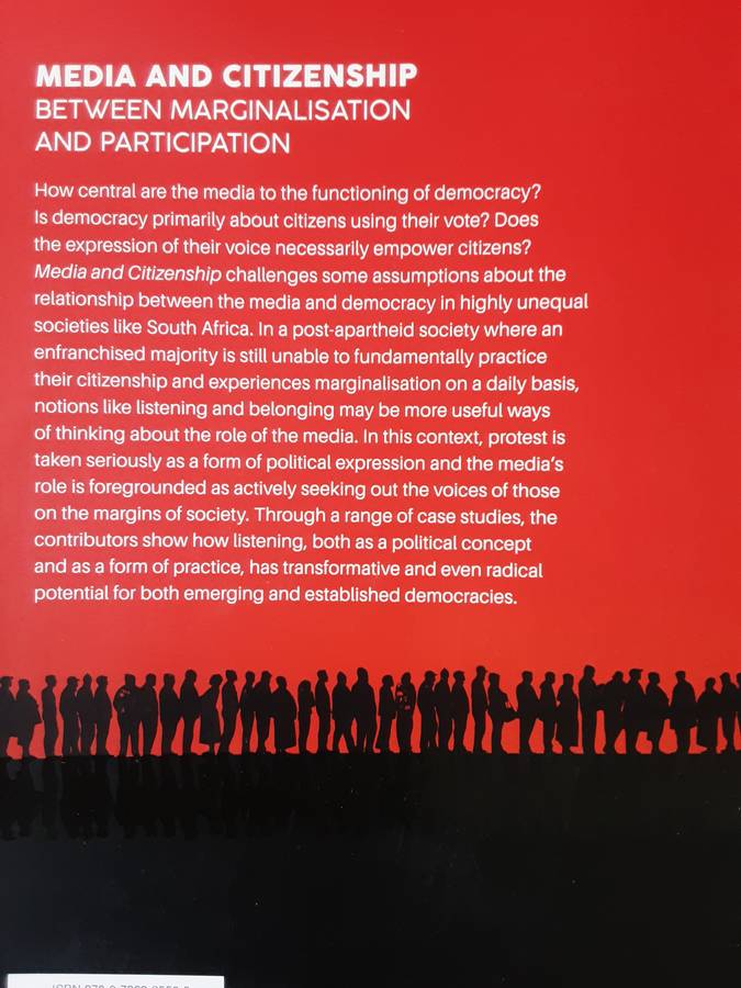 Media and Citizenship Between Marginalization and Participation edited by Garman & Wasserman