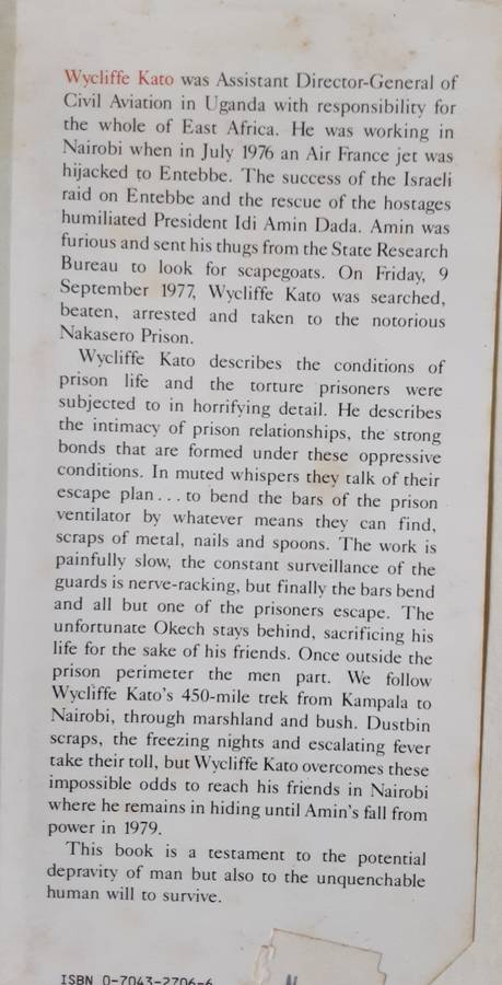 Escape From Idi Amin's Slaughterhouse by Wycliffe Kato