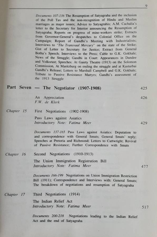The South African Gandhi An Abstract of Speeches & Writings edited by Fatima Meer **Signed Copy **