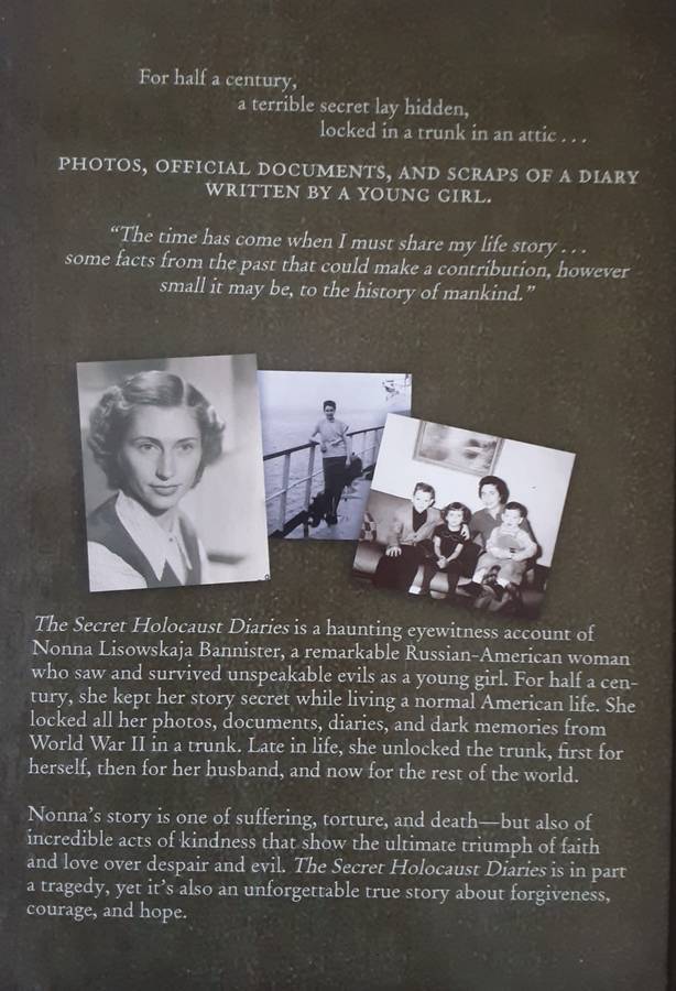 The Secret Holocaust Diaries the Untold Story of Nonna Bannister