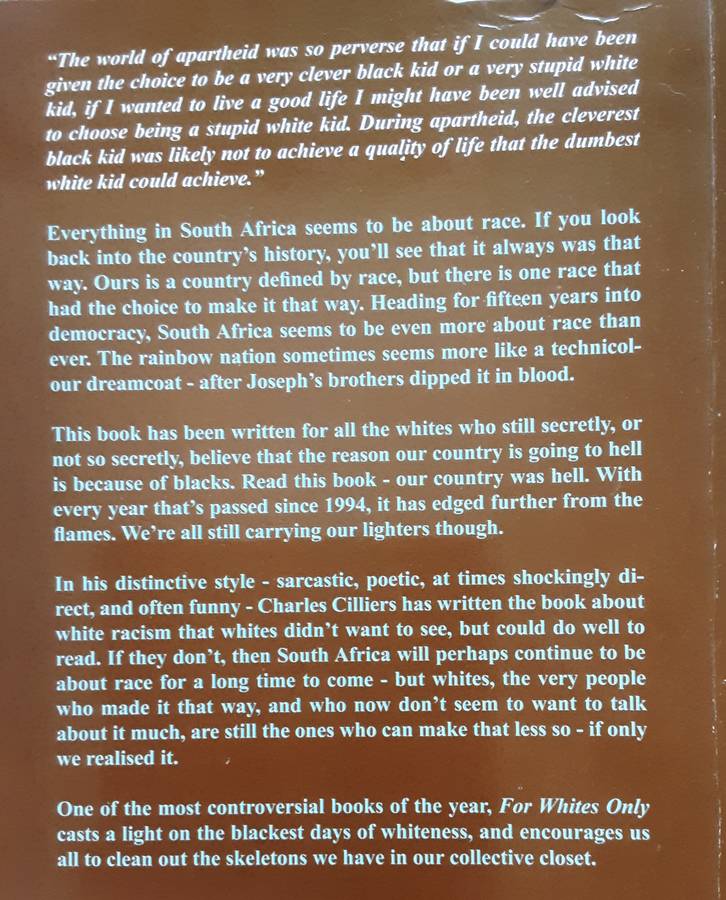 For Whites Only by Charles Cilliers