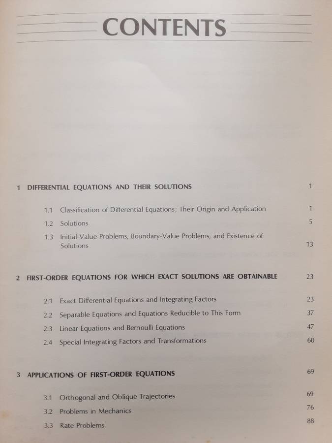 Introduction to Ordinary Differential Equations 3rd Edition by Shepley L Ross