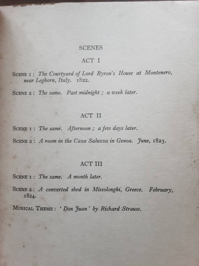 An Elegance of Rebels, A Play in Three Acts by Noel Langley ***SCARCE**