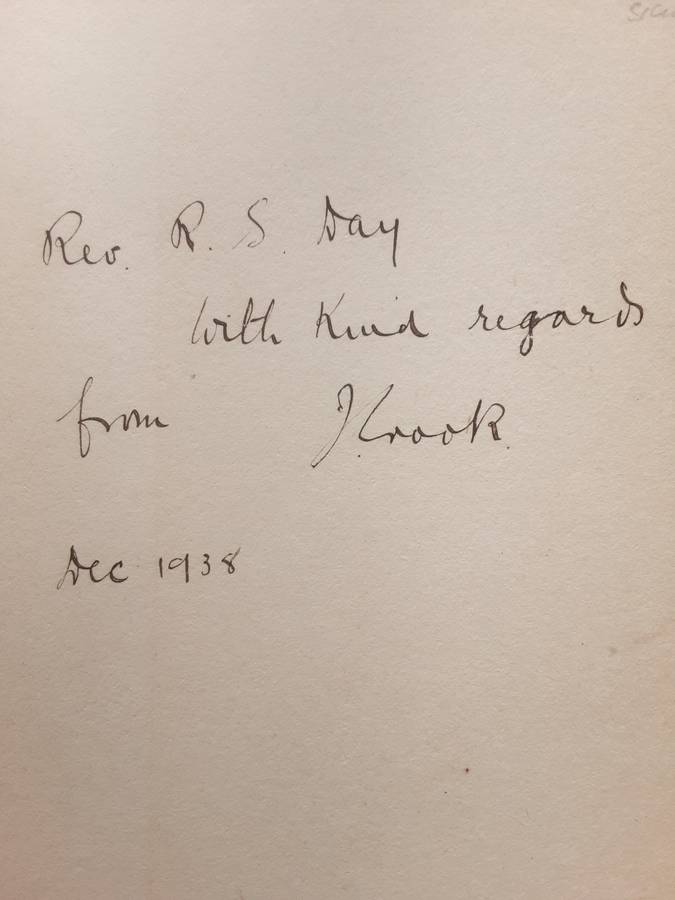 The Ancestry of the Wesleys by the Late Rev William Crook **Signed Copy **