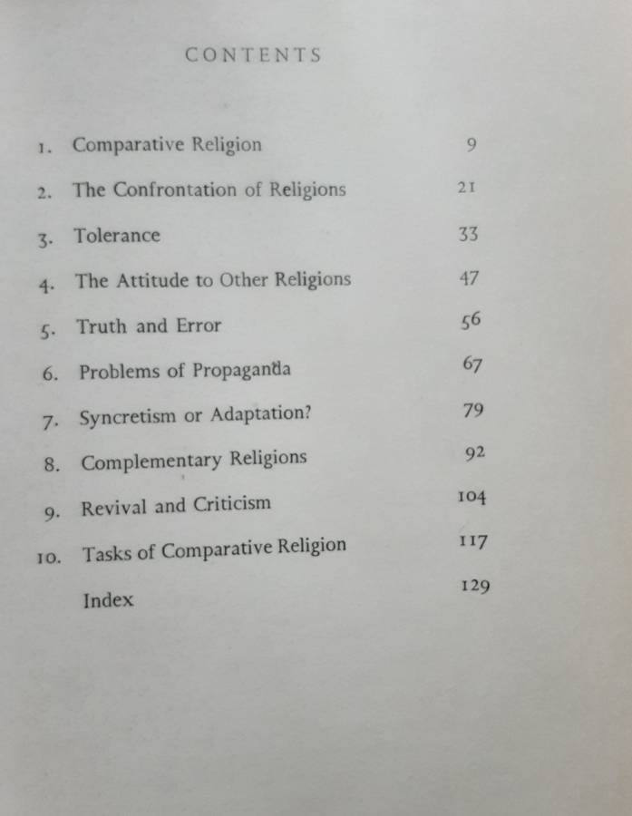 Comparative Religion by Geoffrey Parrinder