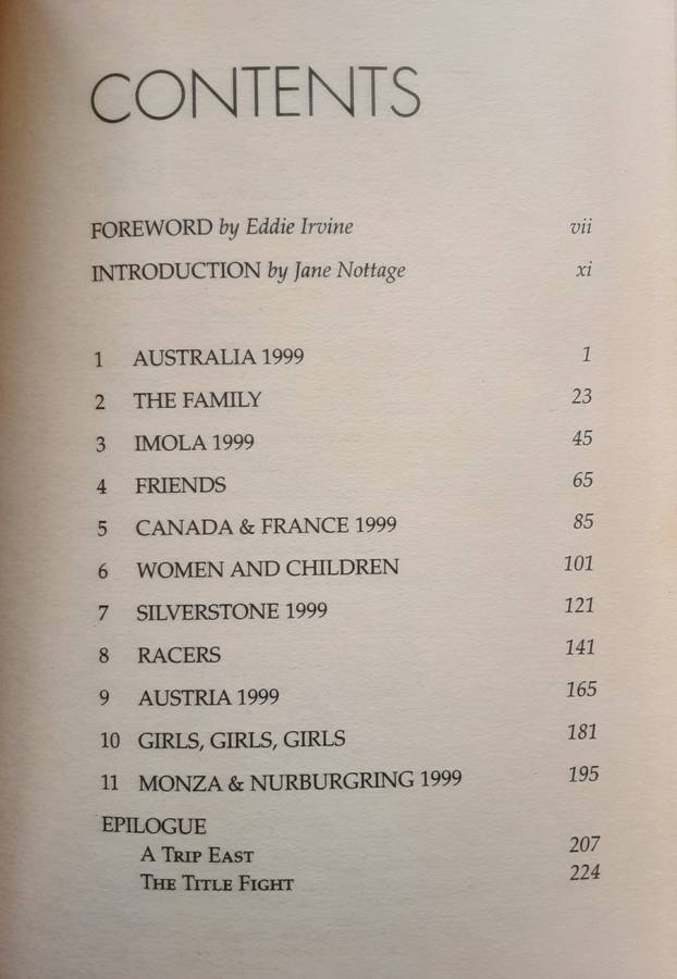 Life in the Fast Lane the Inside Story of the Ferrari Years by Eddie Irvine with Jane Nottage