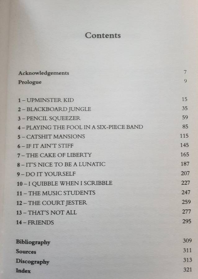 Sex & Drugs & Rock n Roll The Life of Ian Dury by Richard Balls