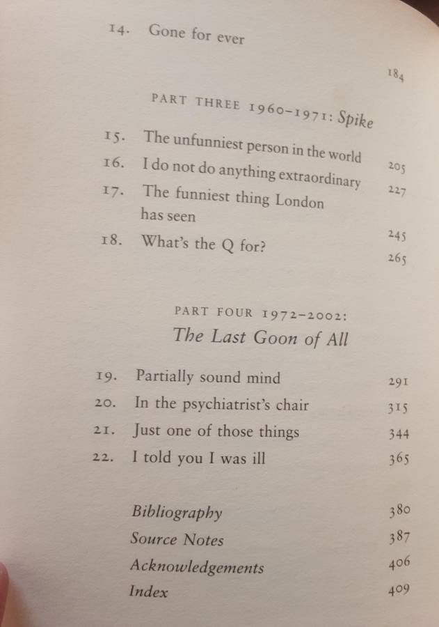 Spike Milligan The Biography by Humphrey Carpenter