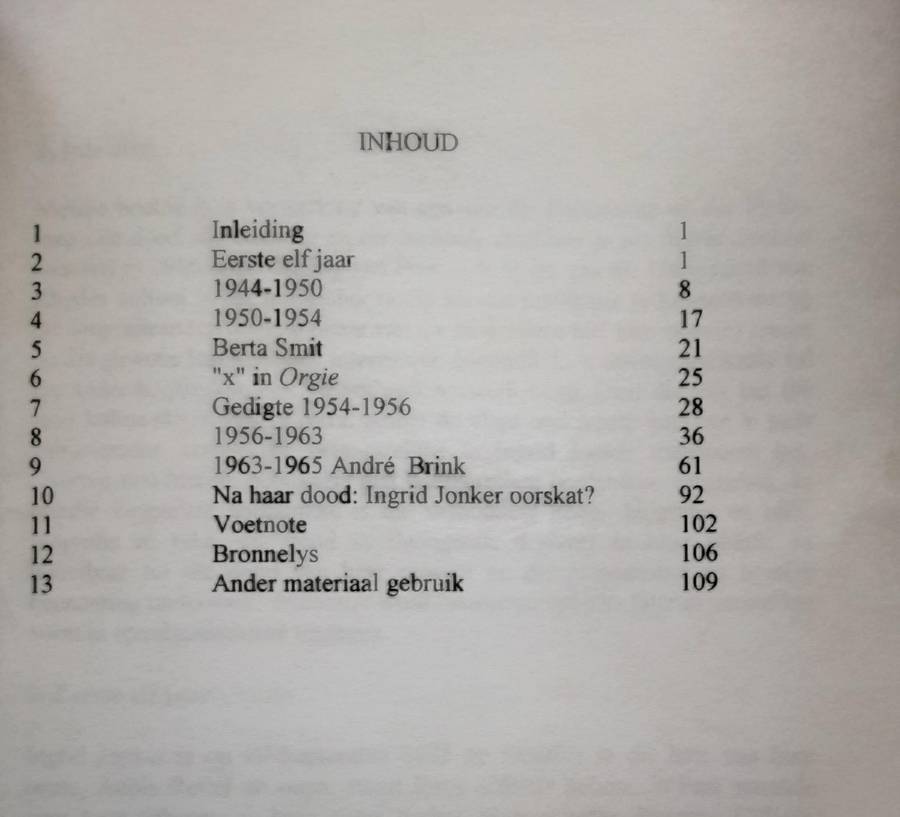 Geiger Van Die Liefde Ingid Jonker by Johan Van Wyk