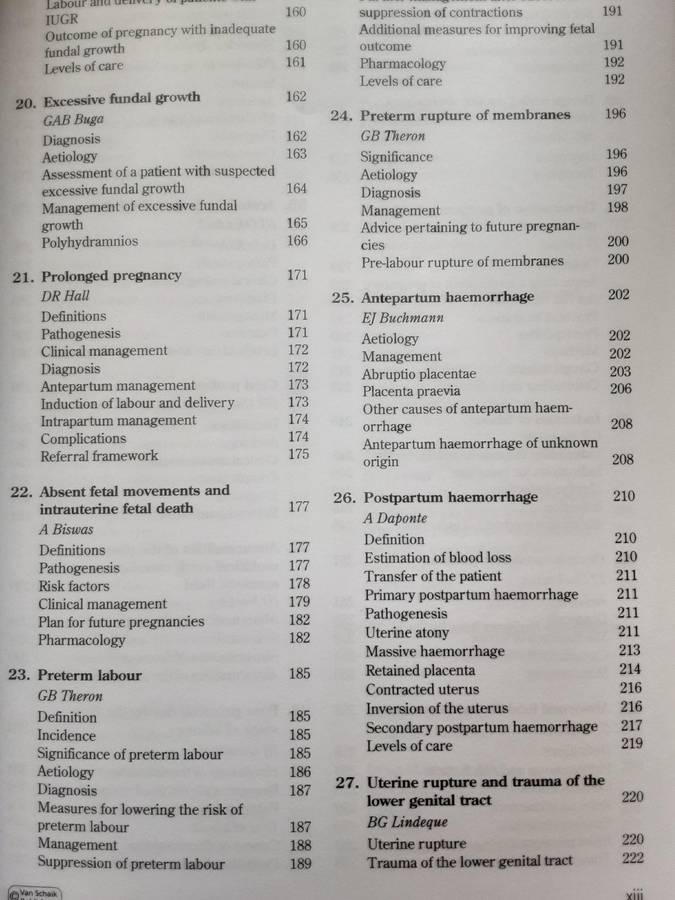 Obstetrics in Southern Africa 2nd Edition by H S Cronje & C J F Grobler