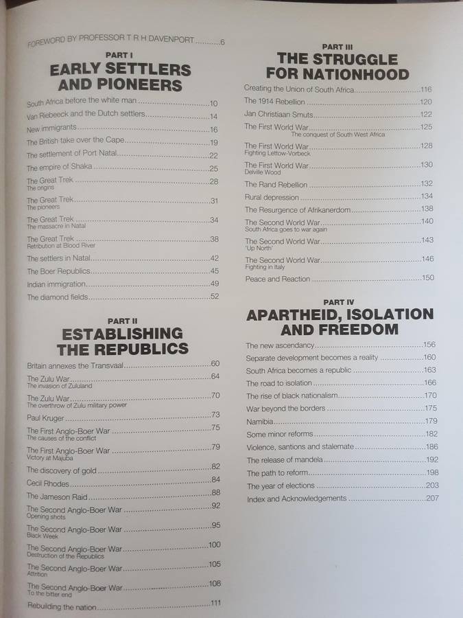 Pictorial History of South Africa by Antony Preston