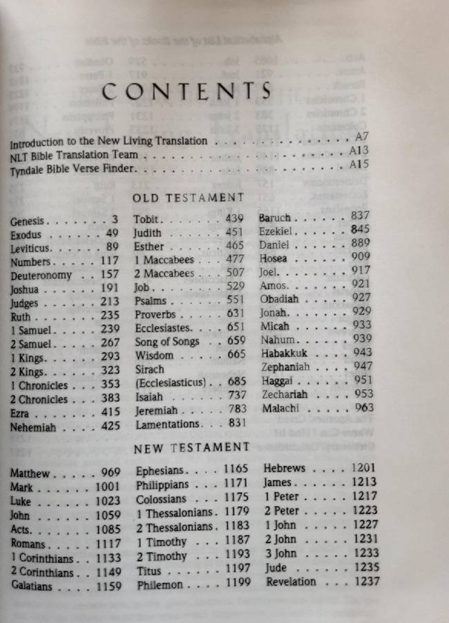 Holy Bible Catholic Reference Edition New Living Translation **as new**