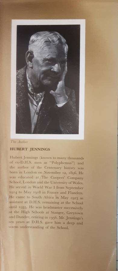 D H S Story 1866 1966 faithfully recorded by Hubert D Jennings