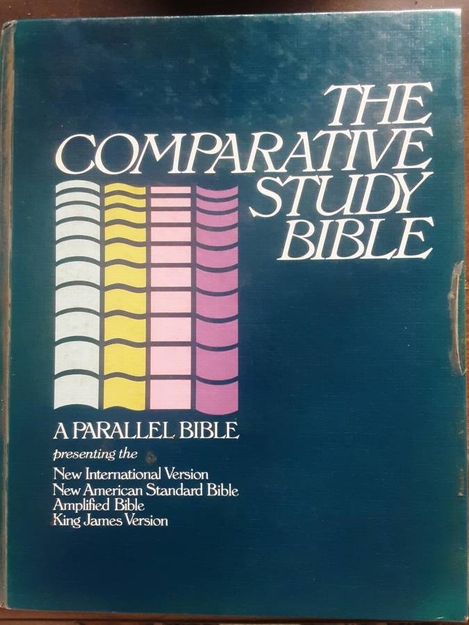 The Comparative Study Bible, A Parallel Bible -  NIV, New American, Amplified & King James Version