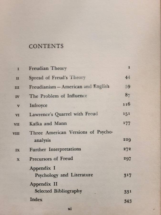 Freudianism and the Literary Mind by Frederick J Hoffman