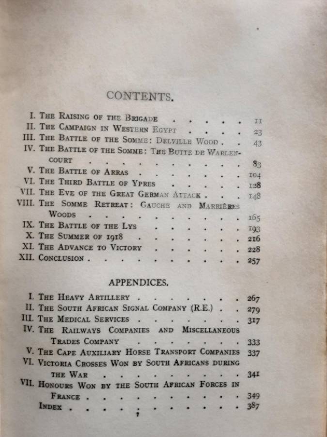 The History of the South African Forces in France by John Buchan