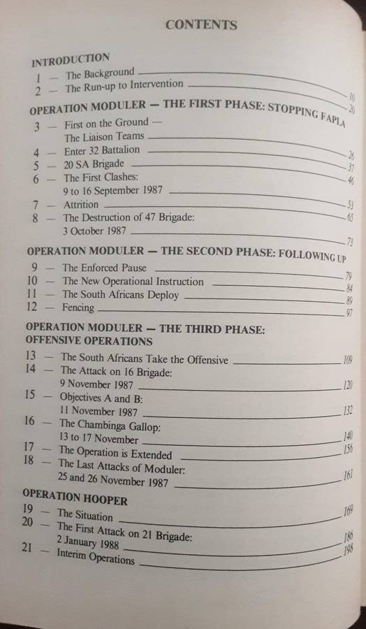 War in Angola The Final South African Phase by Helmoed Romer Heitman