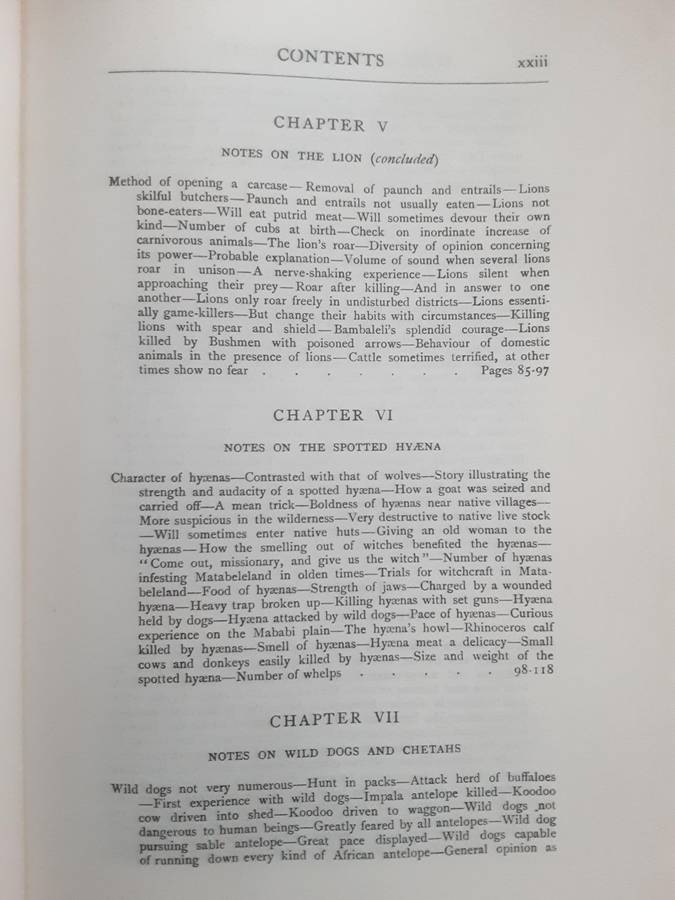 African Nature Notes and Reminiscences by F Courtney Selous