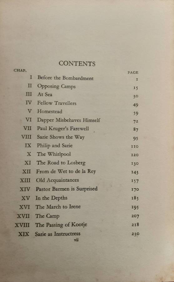 Sarie Marais A Romance of the Anglo Boer War by Manfred Nathan