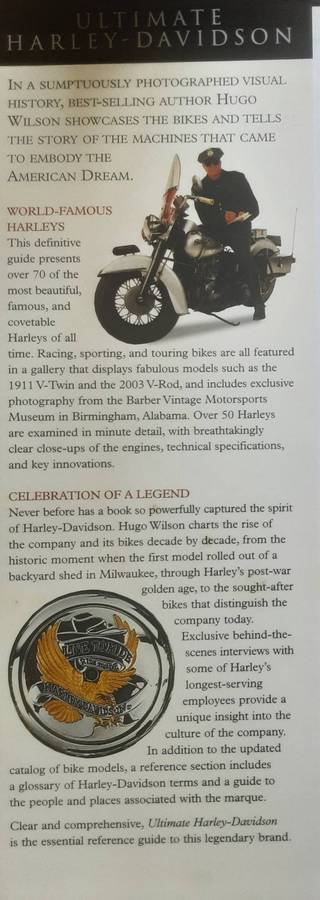 Ultimate Harley Davidson New Edition by Hugo Wilson