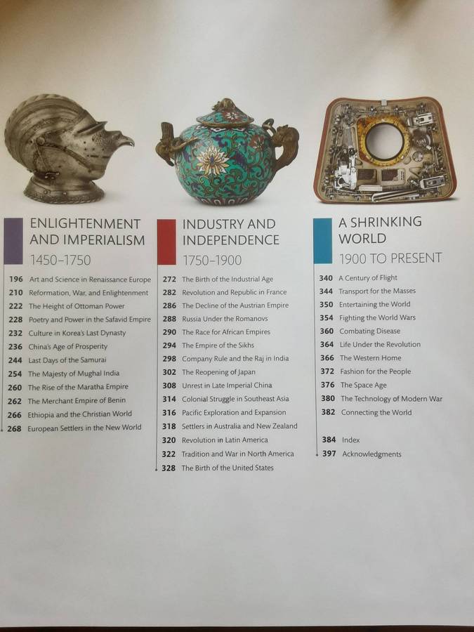 History of the World in 1000 Objects by Dora Kindersley Limited