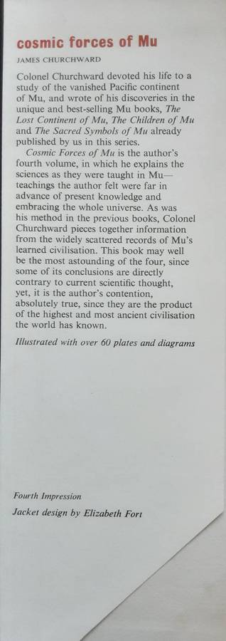 Cosmic Forces of Mu by James Churchward