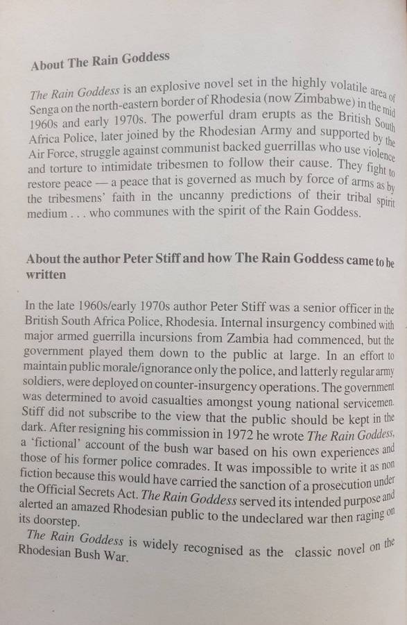 The Rain Goddess by Peter Stiff