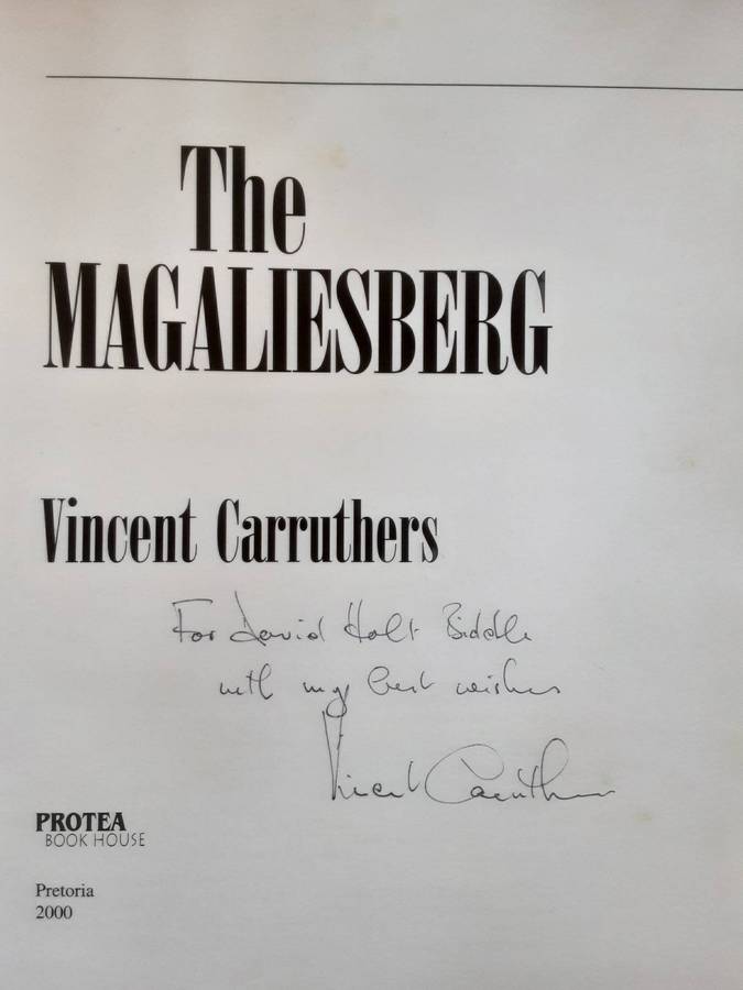 The Magaliesberg by Vincent Carruthers ***Signed Copy ***