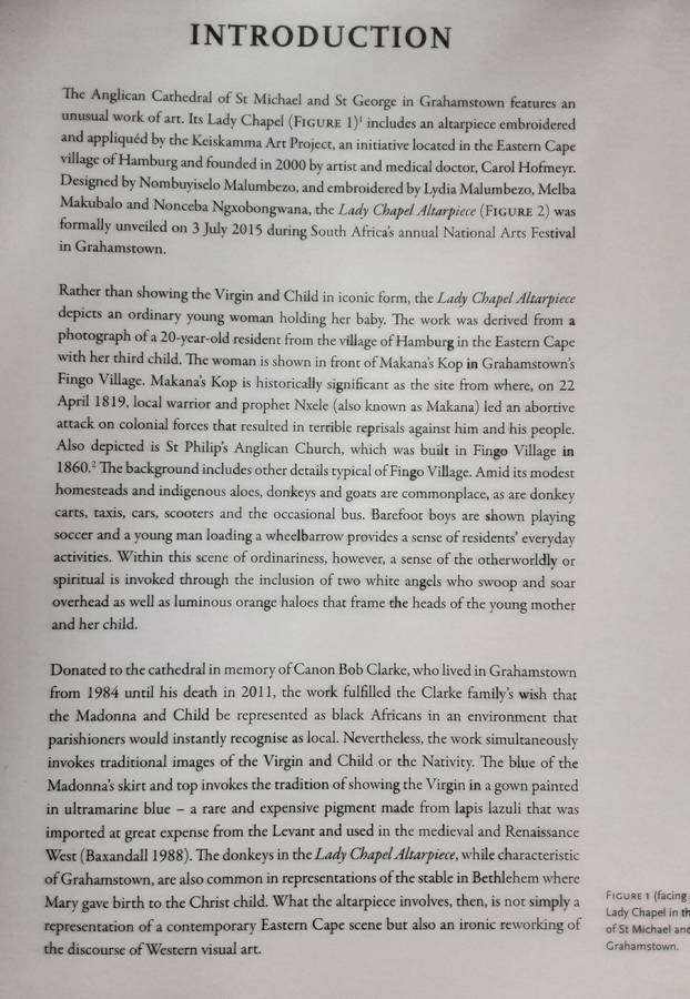 The Keiskamma Art Project Restoring Hope and Livelihoods by Brenda Schmahmann