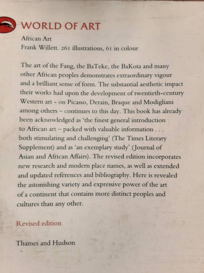 African Art by Frank Willett