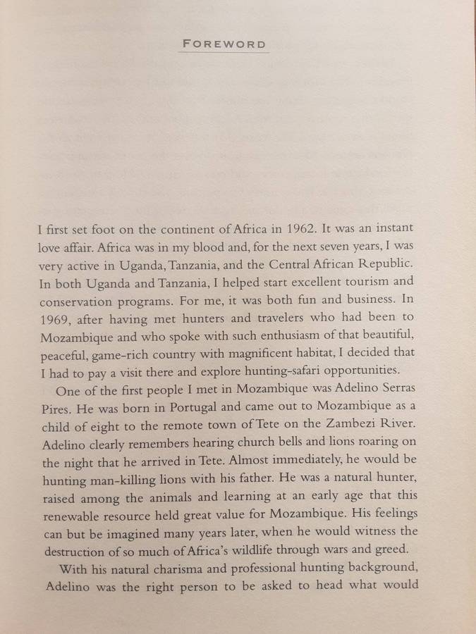 The Winds of Havoc A Memoir of Adventure & Destruction in Deepest Africa by Adelino Pires / Capstick
