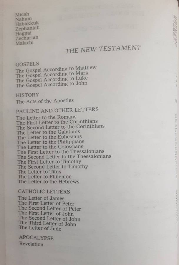 The Holy Bible containing the Old and New Testaments NRSV Catholic Edition