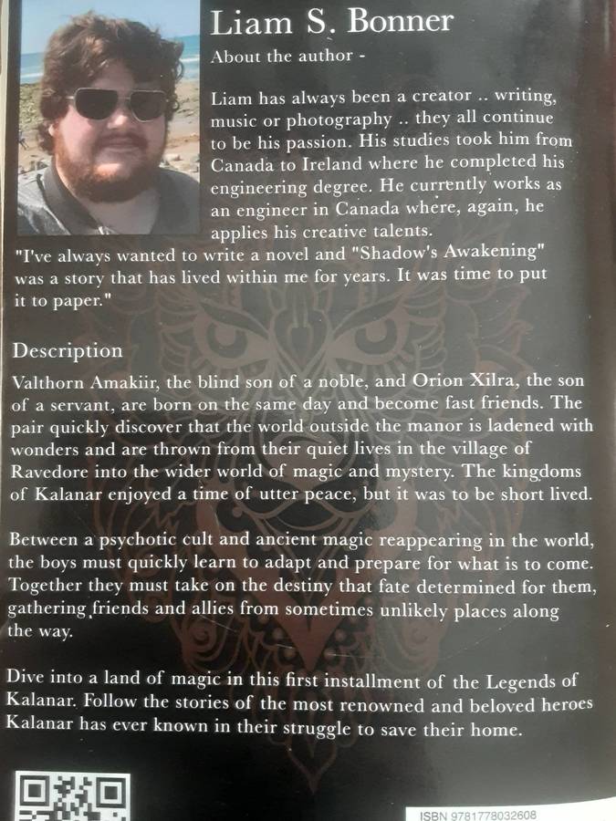 Shadows Awakening The Legends of Kalanar by Liam S Bonner