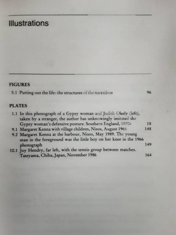 Anthropology & Autobiography edited by Judith Okely & Helen Callaway