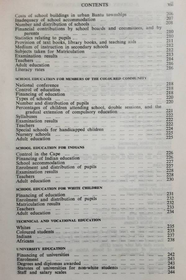 A Survey of Race Relations in South Africa 1970 compiled by Muriel Horrell