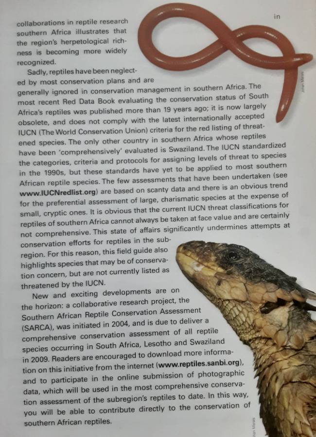A Guide to the Reptiles of Southern Africa by Graham Alexander and Johan Marais