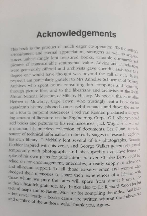 War in Italy With the South Africans from Taranto to the Alps by Jack Kros