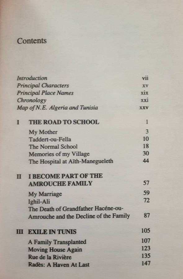 My Life Story Fadhma Amrouche translated by Dorothy Blair