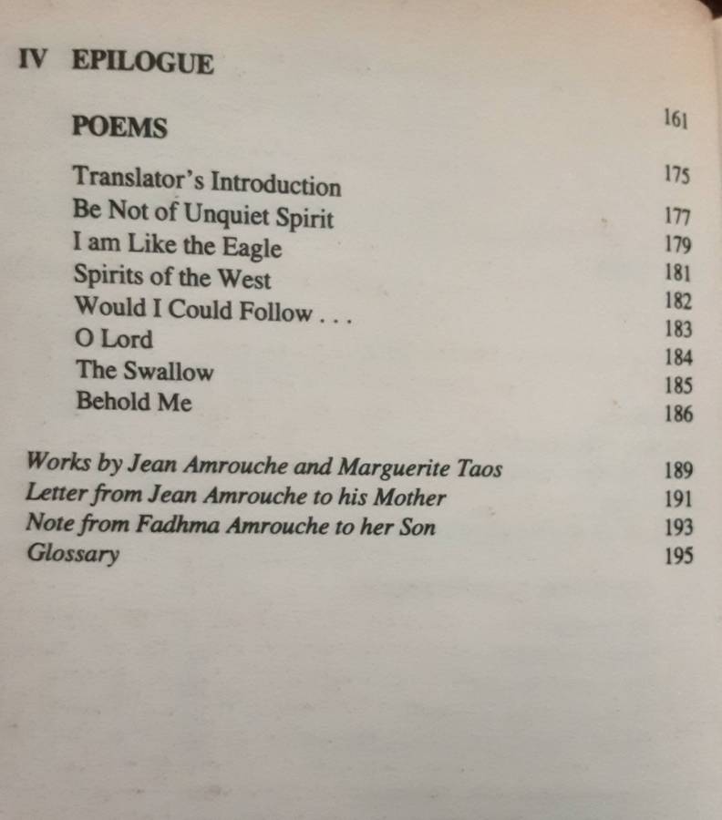 My Life Story Fadhma Amrouche translated by Dorothy Blair